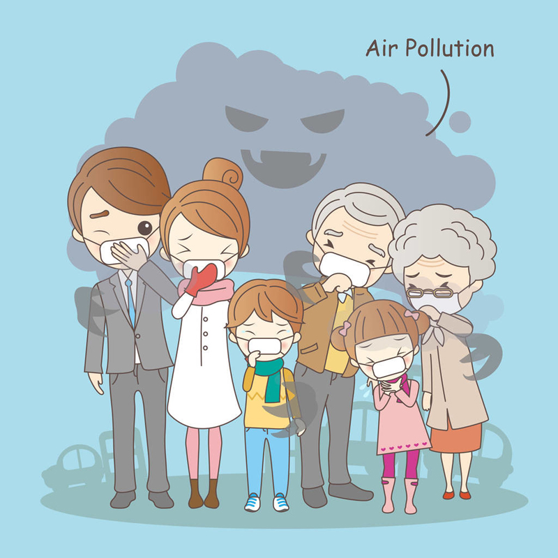 Jakie są zagrożenia związane z zanieczyszczeniami w powietrzu?